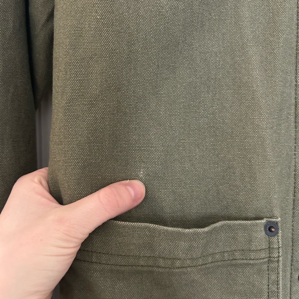 Patagonia Women's All Seasons Hemp Canvas Chore Coat Size M - Picture 3 of 9